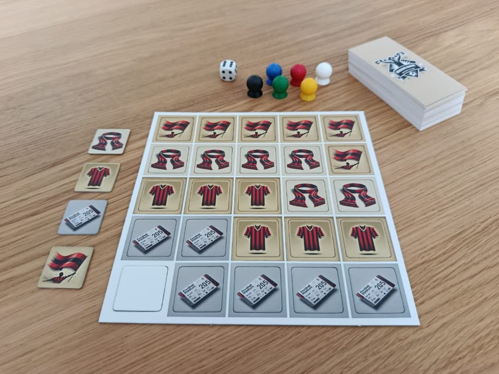 Kit de jeu avec grille de panoplie