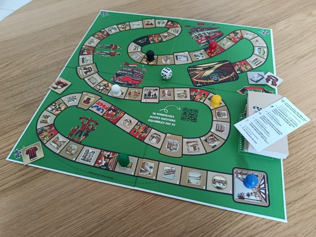 Plateau de jeu en situation